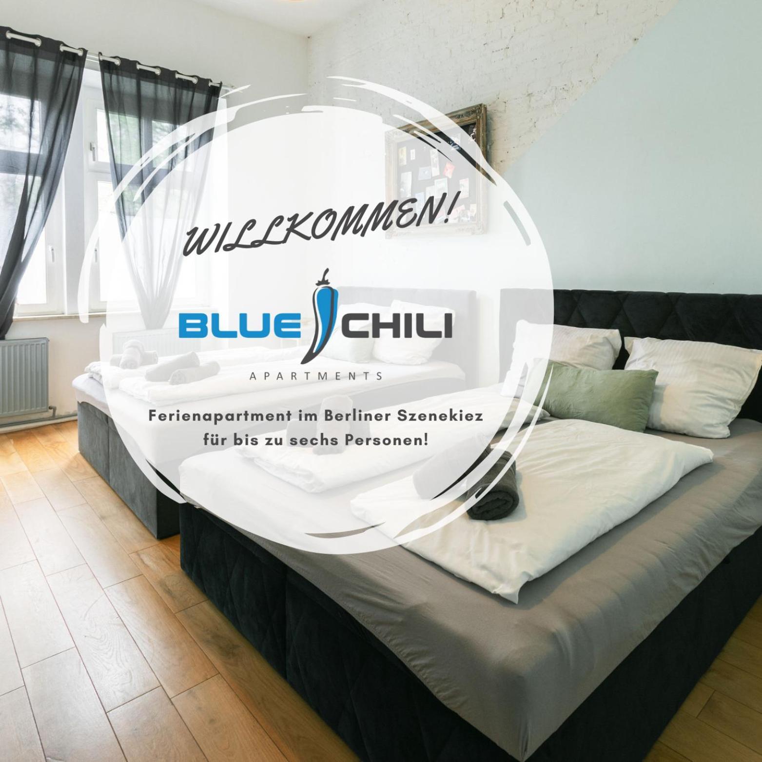 Blue Chili 30 - Industrial Chic Im Coolen Wedding - Bis 7 Personen Apartment Berlin Bagian luar foto